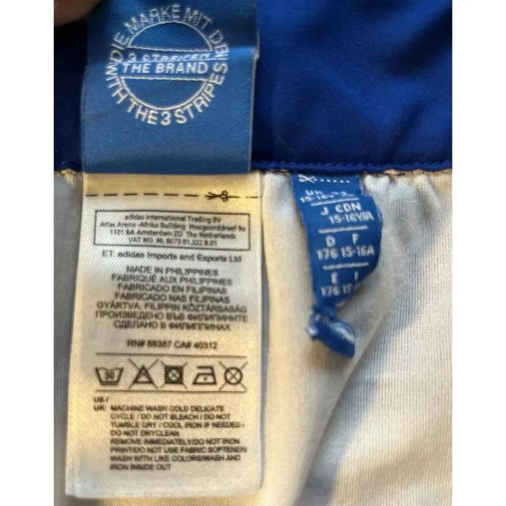 Adidas Wake Board Shorts Swim Trunks Boys Teen Youth XL Big Logo Spellout Beach